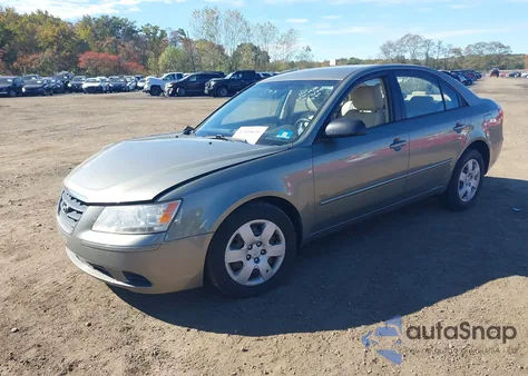 2010 Hyundai Sonata Gls z USA, uszkodzony, nr VIN 5NPET4AC6AH659590